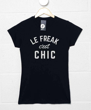 Chic Freak Womens Fitted T-Shirt 8Ball